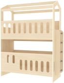 Двухъярусная кровать Сказочный домик ДС-300