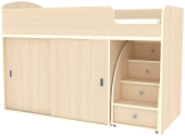 Кровать чердак Малыш Купе