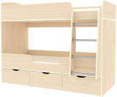 Кровать двухъярусная Малыш Двойняшка 80х180