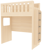 Кровать чердак с нишей ДС-27