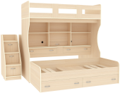 Двухъярусная кровать Дуэт-4