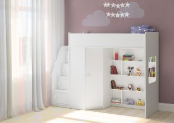 Кровать чердак Л-В602.3