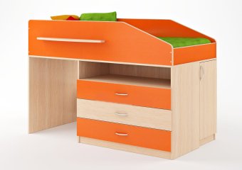 Кровать чердак Л-12