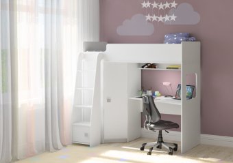 Кровать чердак Л-В603.1