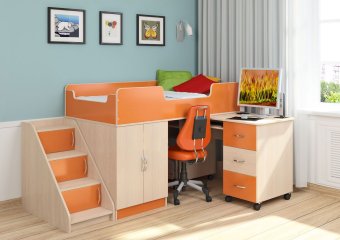 Кровать чердак Л-2.3