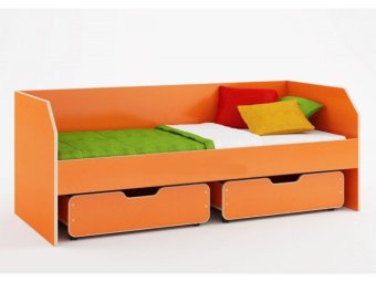 Кровать детская Л-13 с ящиками