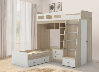 Двухъярусная кровать Астра 4