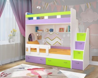 Двухъярусная кровать Юниор 1