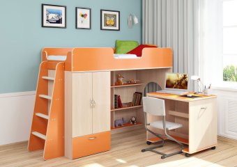 Кровать чердак Л-3.2