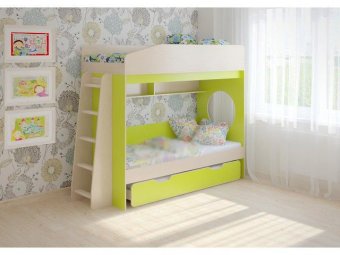 Трехъярусная кровать Л-10.4