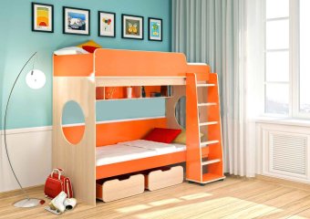 Двухъярусная кровать Л-7.1