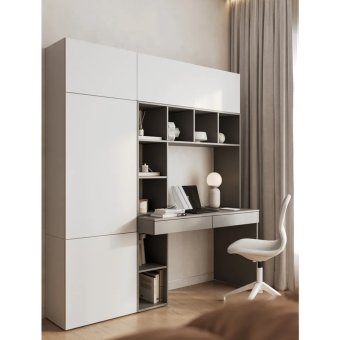 Стол письменный со стеллажом и шкафом 1800 