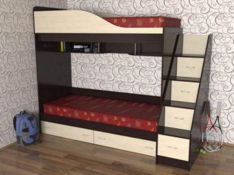 Двухъярусная кровать Дуэт