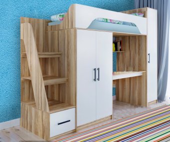 Кровать чердак Тея