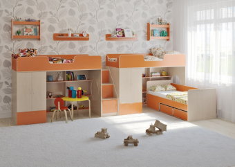 Трехъярусная кровать Л-3.15