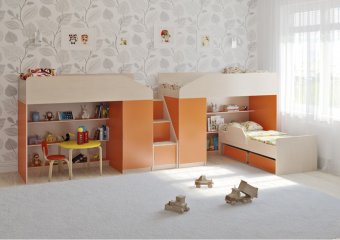 Трехъярусная кровать Л-11.13