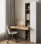 Стол письменный со стеллажом 1512